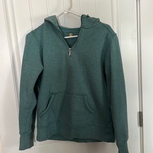 3/4 zip Carhartt sweater